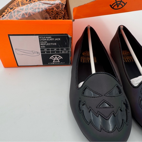 Strange Cvlt Black Krypt Web Creepers Women’s platform Sz 10 - Picture 5 of 13